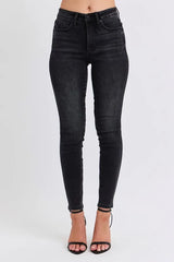 Mid Rise Tummy Control Skinny Jeans Judy Blue