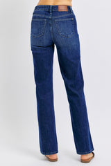 Full Size High Waist Tummy Control Straight Jeans Judy Blue   