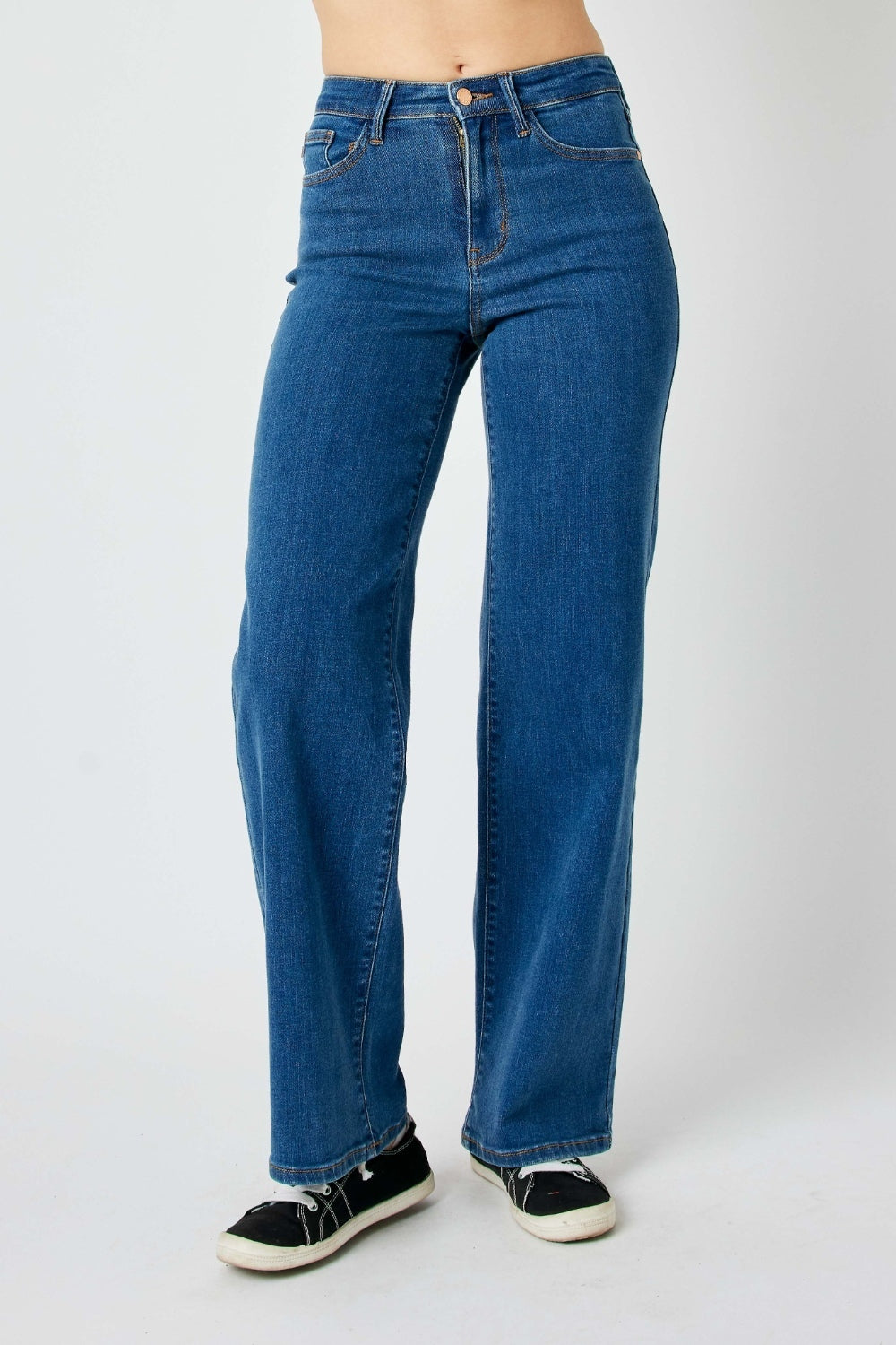 High Rise Straight Jeans Judy Blue   