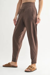 Flowbarrel High Waist Active Pants Mono B