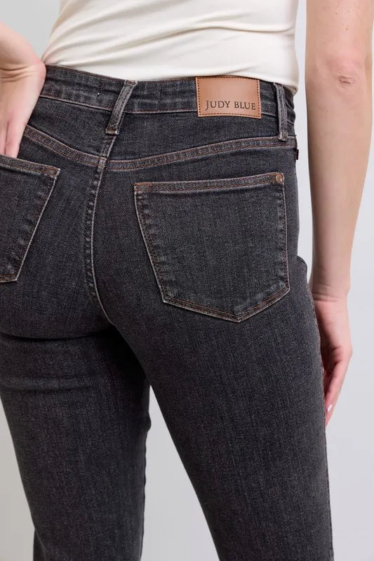 Mid Rise Tummy Control Slim Jeans Judy Blue