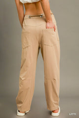 Cargo-Inspired Drawstring Pants Umgee