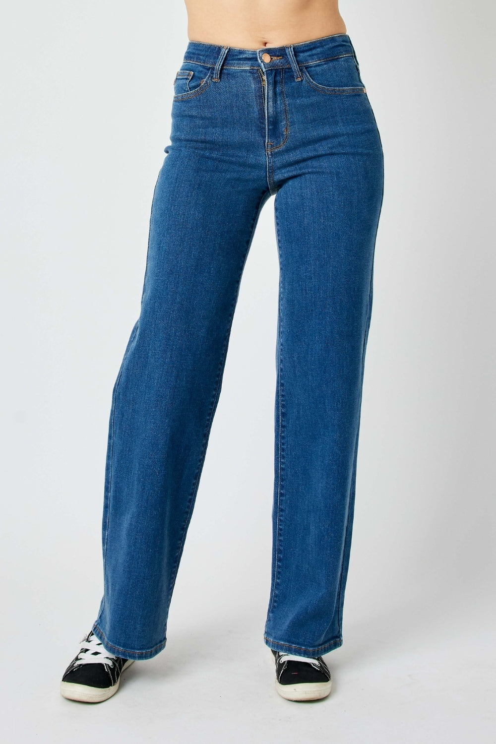 High Rise Straight Jeans Judy Blue   