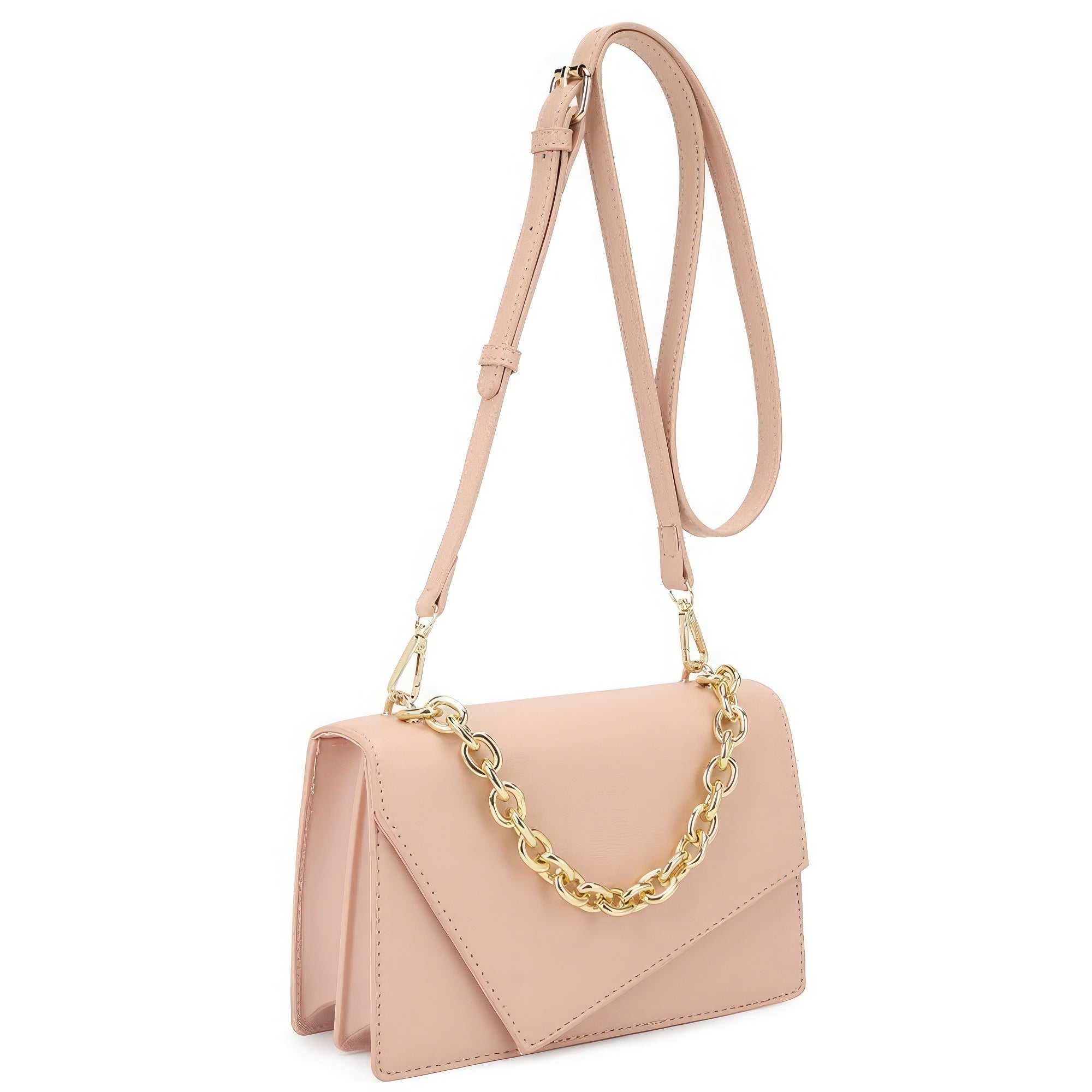 Smooth Plain Chain Link Crossbody Bag SALE   