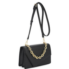 Smooth Plain Chain Link Crossbody Bag SALE   