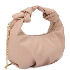 Smooth Round Twist Handle Zipper Chain Bag SALE   