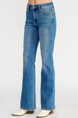 Tummy Control Mid Rise Skinny Bootcut Jeans Saige Jeans