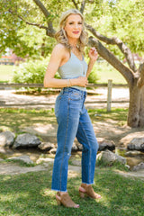 Judy Blue Embroidery Boyfriend Jeans SALE