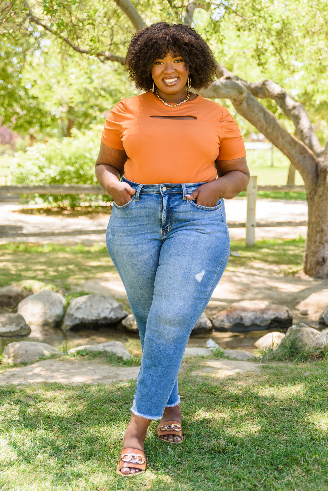 Judy Blue Embroidery Boyfriend Jeans SALE