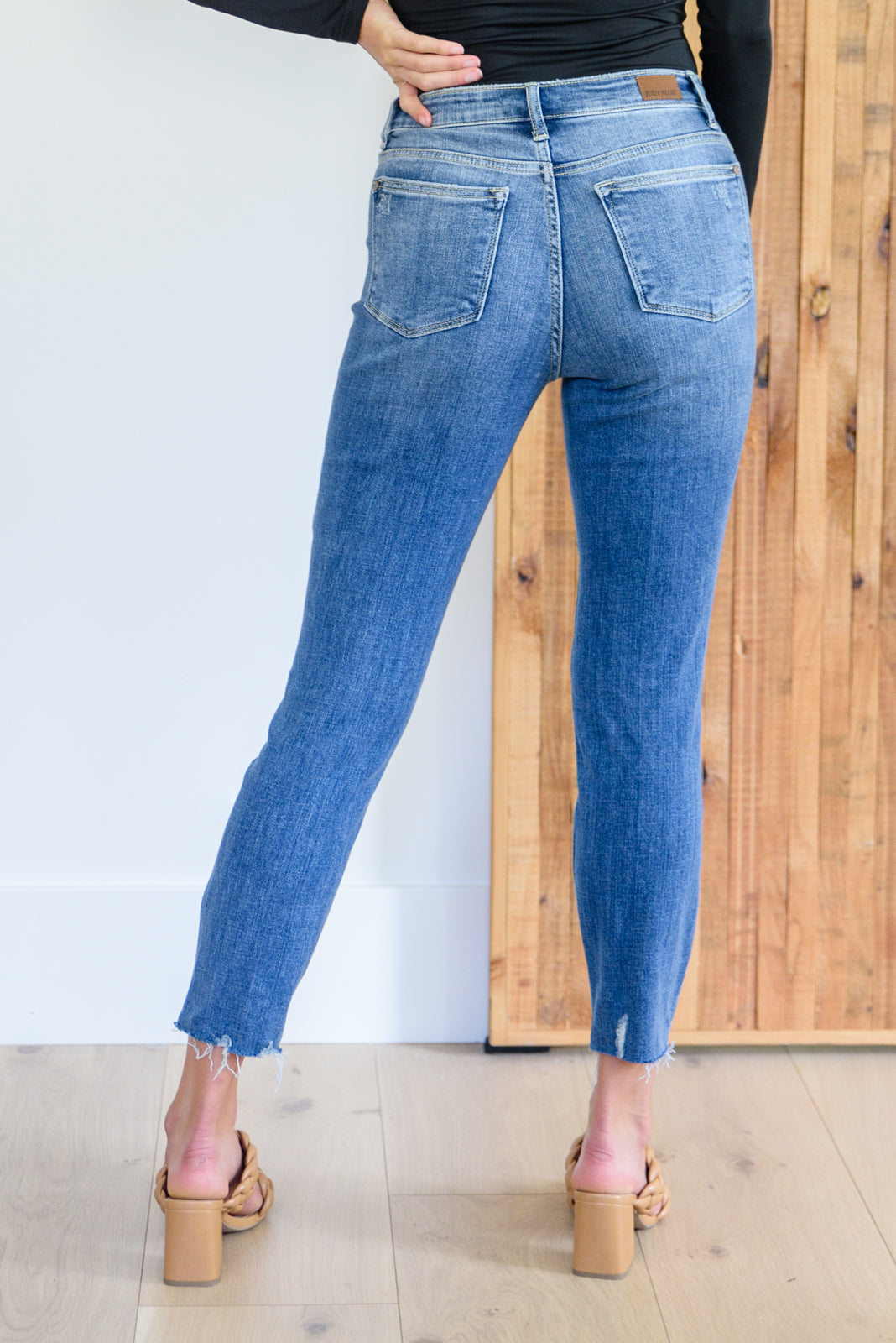 Judy Blue Destroyed Hi Waist Relaxed Fit SALE