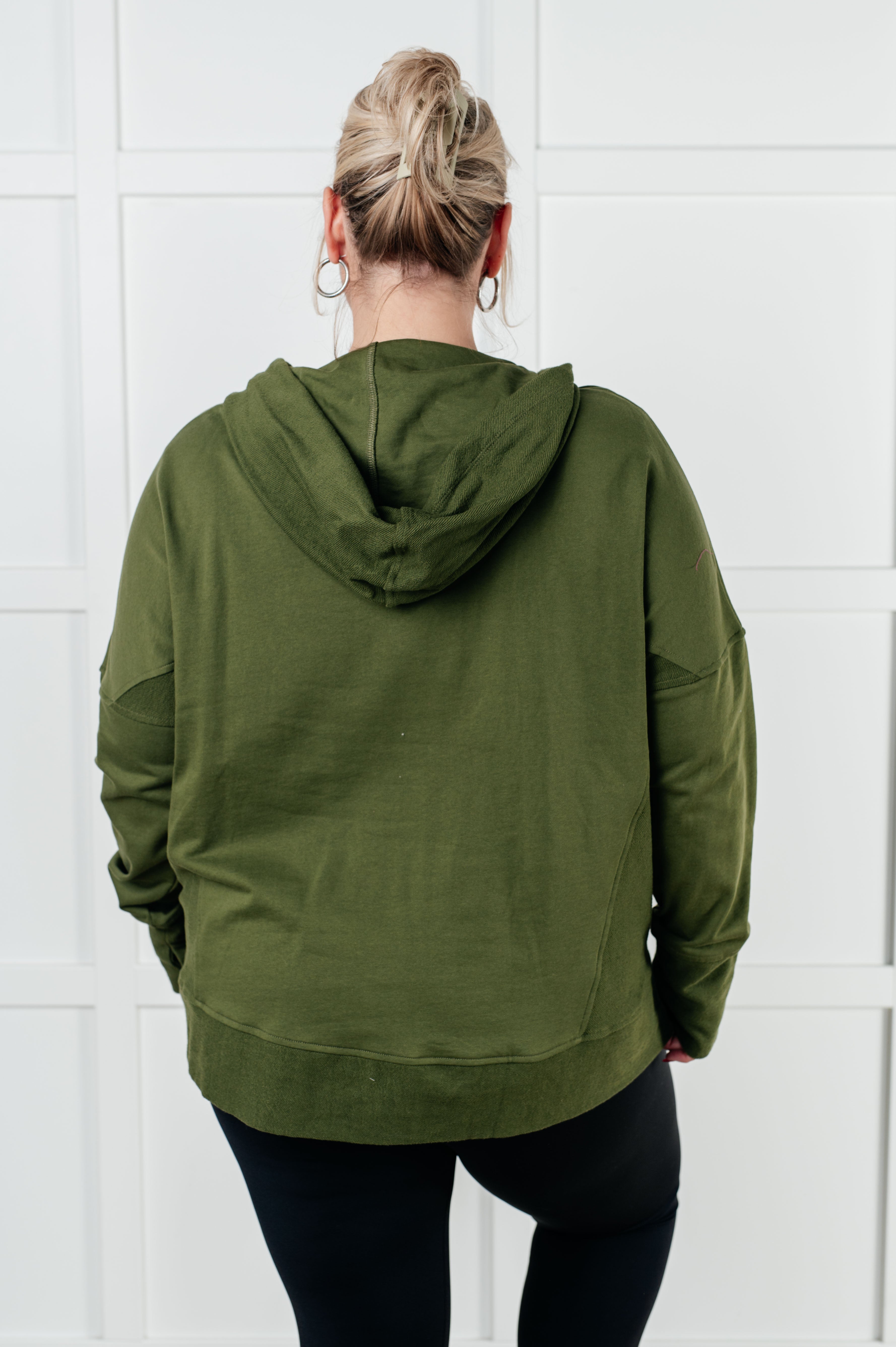 Simply Snug Snap Hooded Pullover Haptics