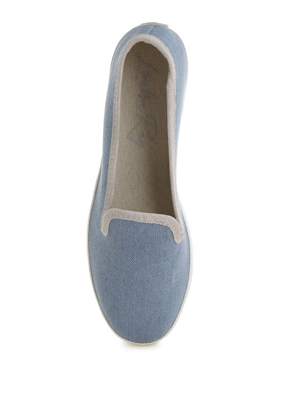 Palin Denim Slip On Loafers Rag Company