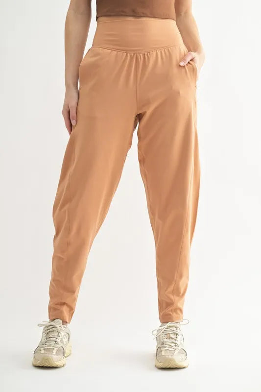 Flowbarrel High Waist Active Pants Mono B