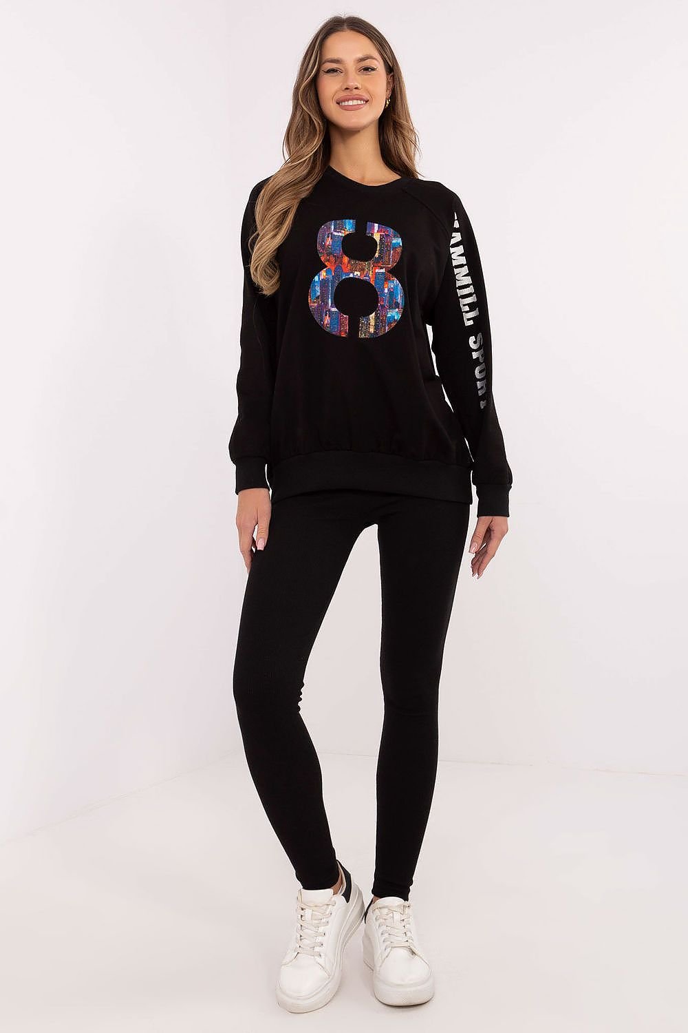 Sweatshirt & Leggings 8 Set Hammill Sport black one-size-fits-all