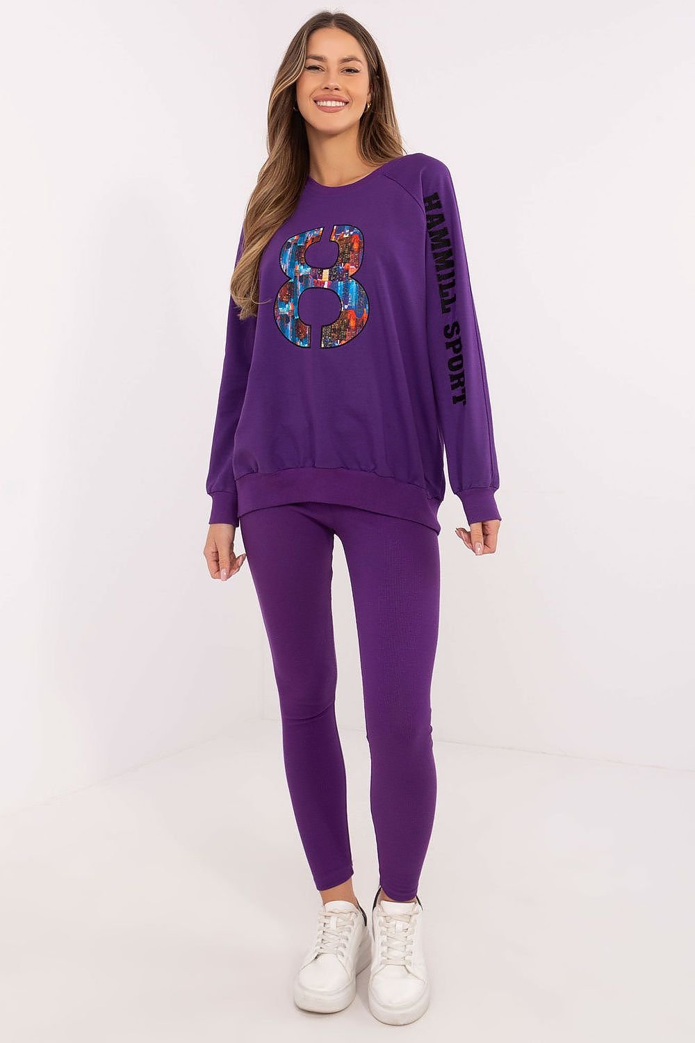 Sweatshirt & Leggings 8 Set Hammill Sport violet one-size-fits-all