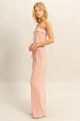 Rib Knit Cami Top and Pants Set HYFVE