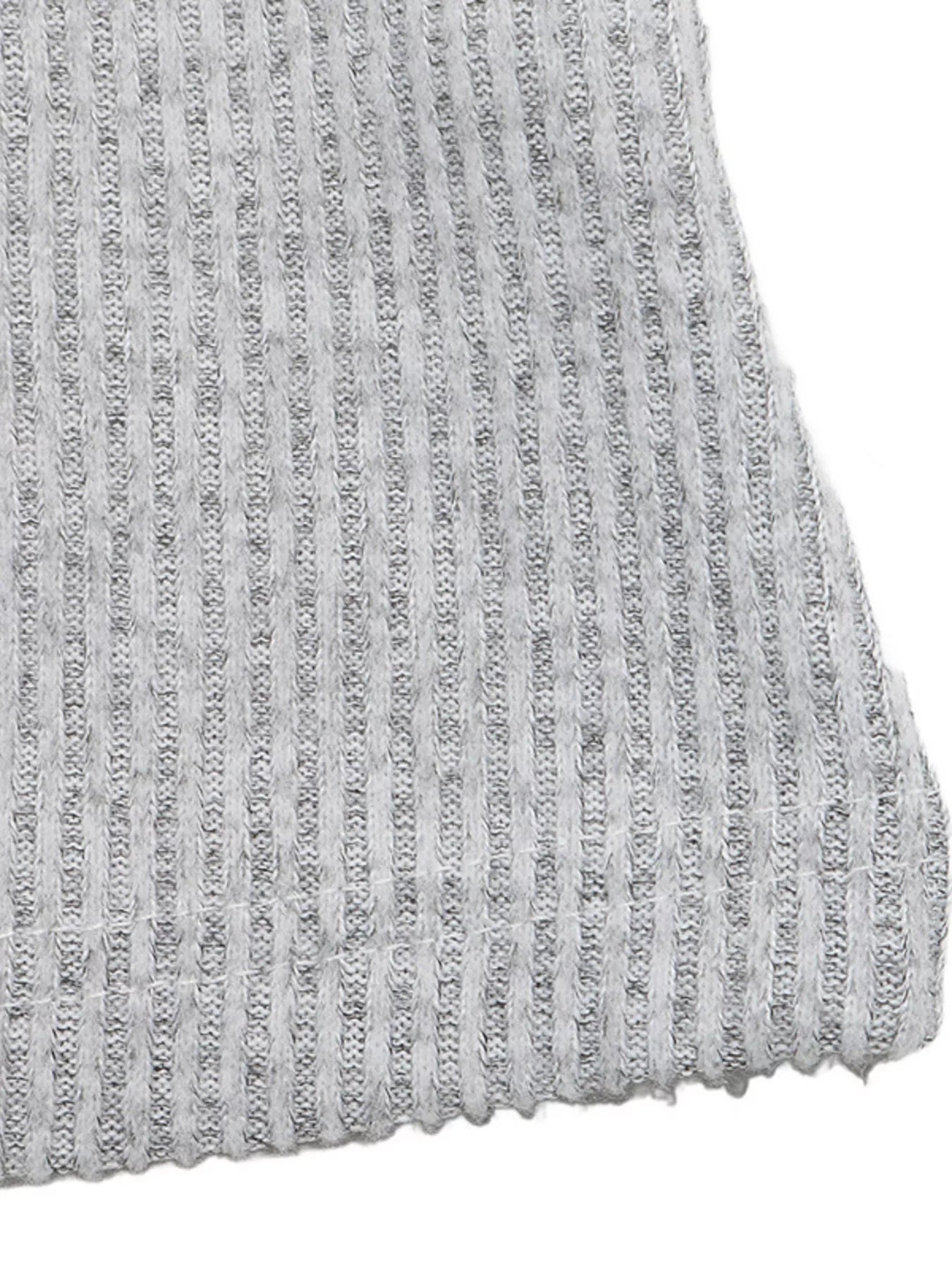 Ribbed Lace Trim Henley T-Shirt Simmer & Fay