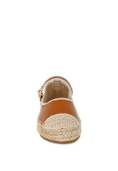 Ostac Genuine Leather Mary Jane Espradrilles Rag Company