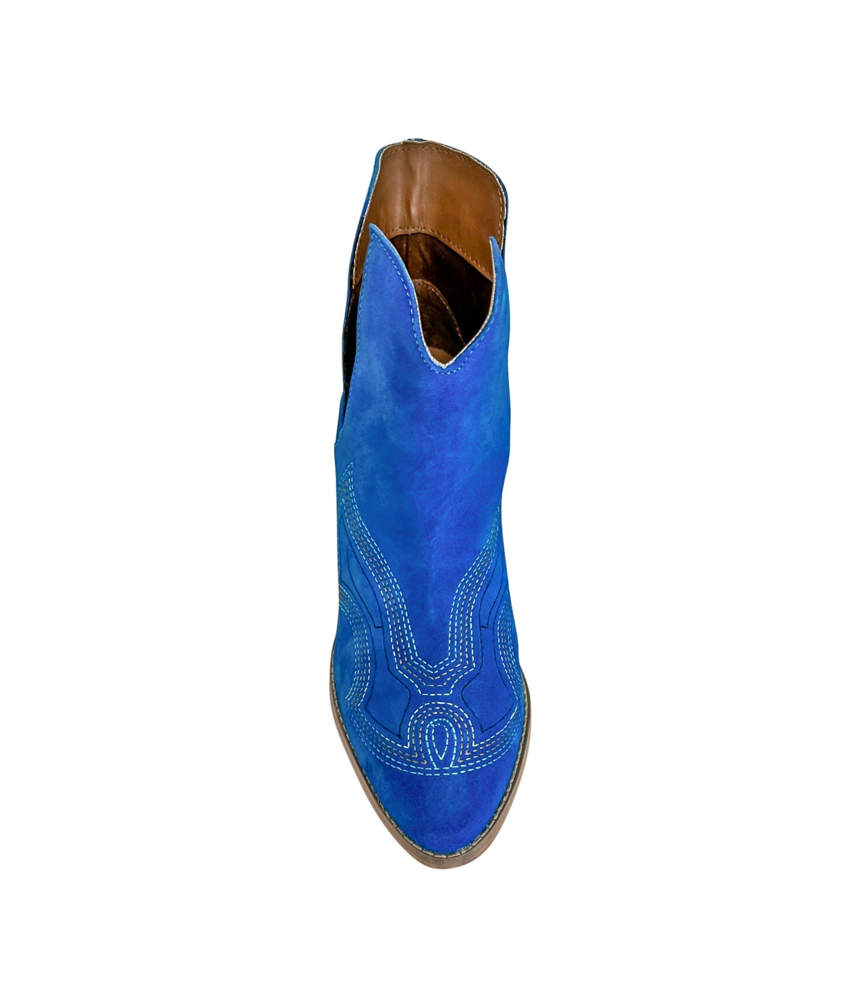 Journee Ankle Boots in Blue Naughty Monkey   