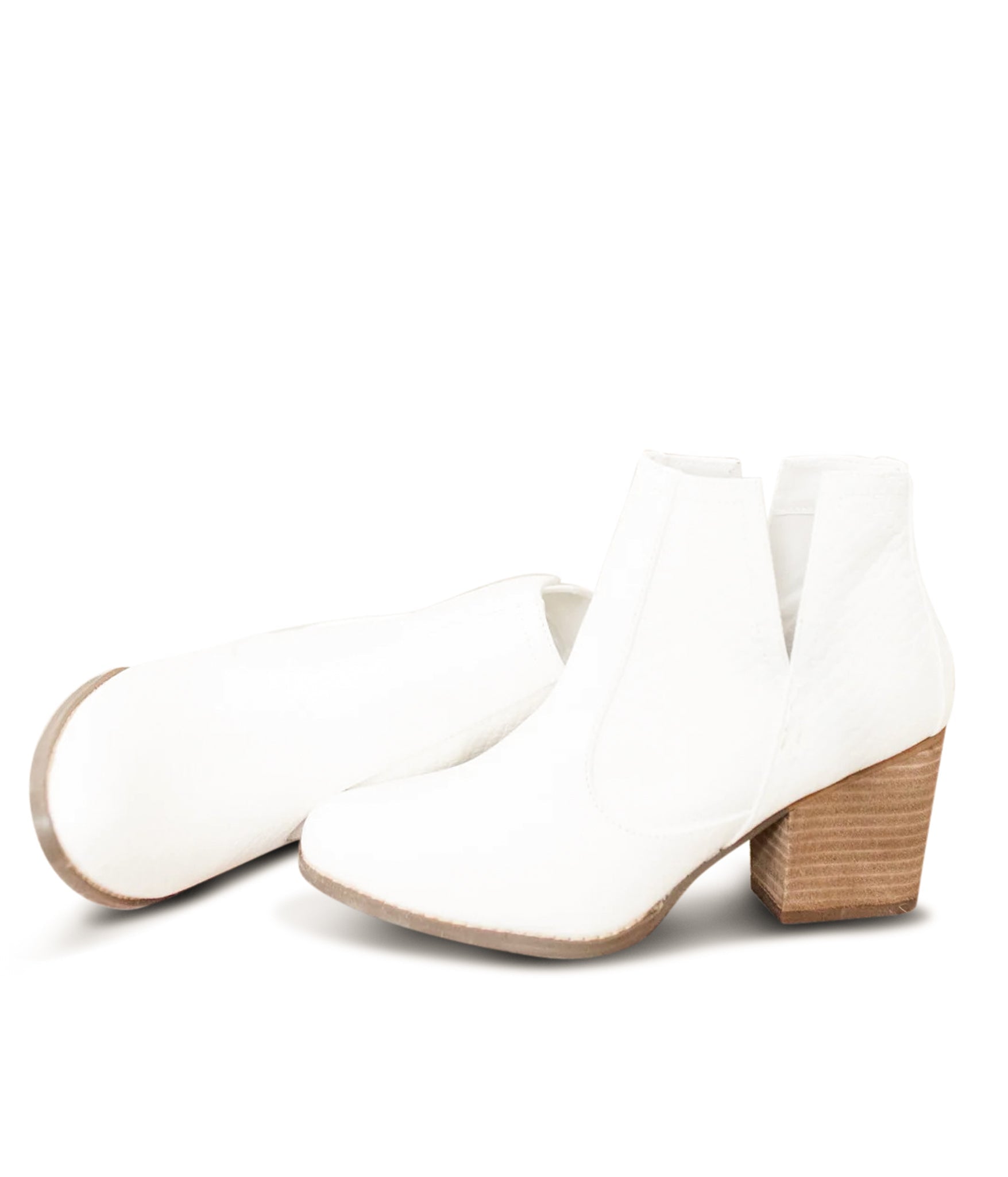 Tarim Bootie in White Not Rated   